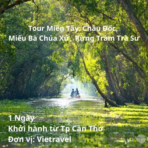 Tour Miền Tây 1 Ngày: Châu Đốc, Miếu Bà Chúa Xứ, Rừng Tràm Trà Sư